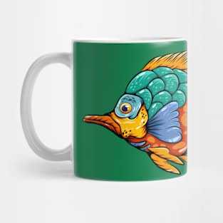 butterfly fish colorful Mug